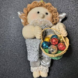 Vintage angel ornament.